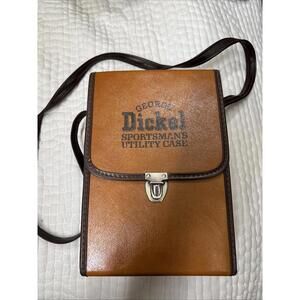 Vintage George Dickel Whiskey Sportsman Utility Case With Strap
